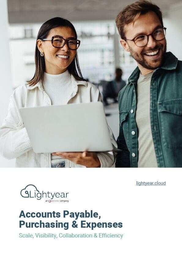 Lightyear accounts payable automation//borchure