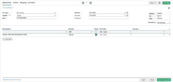 Current Smart Extract view